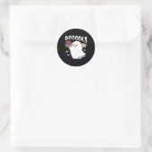 ハロウィーンブックスライブラリアン英語先生リーダーR ラウンドシール (バッグ)