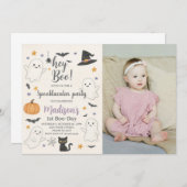 ハロウィーンブバッシュスポオクタキュラパーティー 招待状 (正面/裏面)