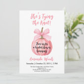 ハロウィーンブライダルシャワーとカボチャデザイン 招待状 (スタンド正面)