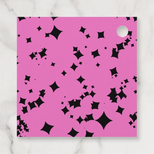 ハロウィーンブライダルシャワーサンキュー フェイバータグ (裏面)