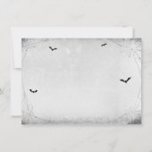 ハロウィーンブライダルシャワーレプシペカード 招待状 (裏面)