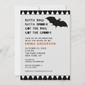 ハロウィーンブライダルシャワー10月招待状 招待状 (正面)