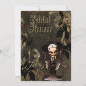 ハロウィーンブライダルシャワー 招待状 (正面)