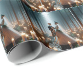 ハロウィーンブライドアンドグルーマー踊り ラッピングペーパー (ロールコーナー)