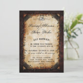 ハロウィーンブラウンゴシック – 私たち得の結婚したパーティー 招待状 (スタンド正面)