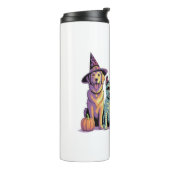 ハロウィーンブラシスクワッドドッグ タンブラー (回転左)