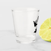 ハロウィーンブラックこうもりクールスプキー ショットグラス (左)