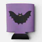 ハロウィーンブラックこうもり 缶クーラー (裏面)