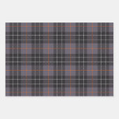 ハロウィーンブラックとオレンジのチェックされた格子柄のギンガム ラッピングペーパーシート (正面2)