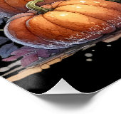 ハロウィーンブラックウィッチズキットングルド付き ポスター (コーナー)