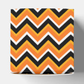 ハロウィーンブラックオレンジホワイトジガグ フェイバーボックス (上部)