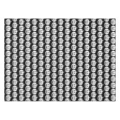 ハロウィーンブラックカボチャのパタ不気味ーン怖 テーブルクロス (正面(横))