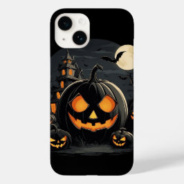 ハロウィーンブラックカボチャiPhone / iPadケース Case-Mate iPhone 14ケース