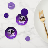 ハロウィーンブラックキャットオンブロムフルムーン コンフェッティ (グループ)