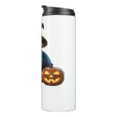 ハロウィーンブラックキャットクラシック魔法Tシャツ タンブラー (回転右)