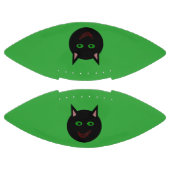 ハロウィーンブラックキャットサッカー アメリカンフットボール (パネル)