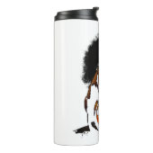 ハロウィーンブラックキャットシール1 タンブラー (回転左)