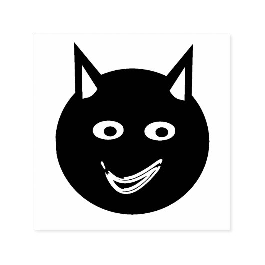 ハロウィーンブラックキャットセルフインキングスタンプ セルフインキングスタンプ (デザイン)