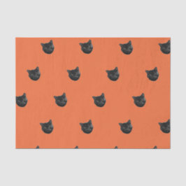 ハロウィーンブラックキャットティッシュペーパー抱き枕スタッファー 薄葉紙