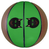 ハロウィーンブラックキャットバスケットボール バスケットボール (縦)