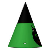 ハロウィーンブラックキャットパーティー帽子 パーティーハット (左)