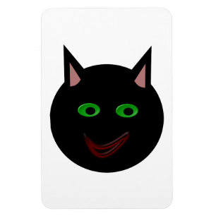 ハロウィーンブラックキャットマグネット マグネット
