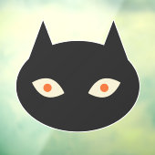 ハロウィーンブラックキャット ウィンドウサイン (シート3)