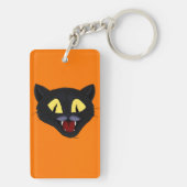 ハロウィーンブラックキャット キーホルダー (裏面)