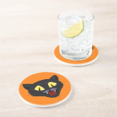 ハロウィーンブラックキャット コースター (側面)