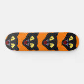 ハロウィーンブラックキャット スケートボード (横)