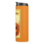 ハロウィーンブラックキャット タンブラー (回転右)