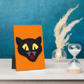 ハロウィーンブラックキャット フォトプラーク (側面)