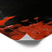 ハロウィーンブラックキャット ポスター (角)