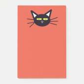 ハロウィーンブラックキャット ポストイット (正面)