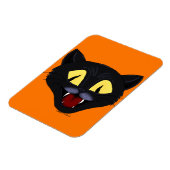 ハロウィーンブラックキャット マグネット (左側)