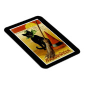 ハロウィーンブラックキャット マグネット (右側)