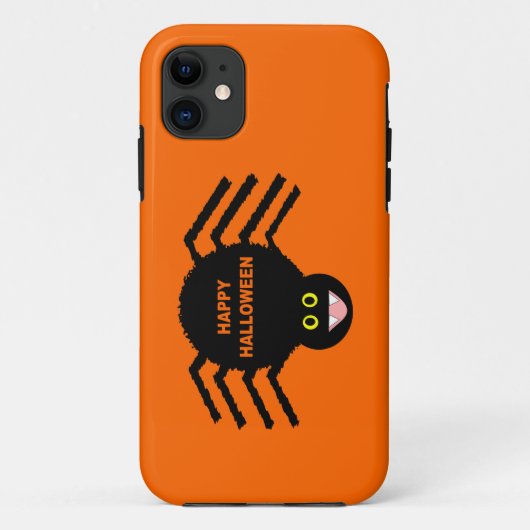 ハロウィーンブラックスパイダーiPhone 5ケース Case-Mate iPhoneケース (裏面)