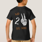 ハロウィーンブラックバッド2骨第2の誕生日 Tシャツ (裏面)