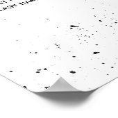 ハロウィーンブラックバラ結婚ズの座席表 ポスター (角)