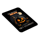 ハロウィーンブラックパンプキン マグネット (右側)