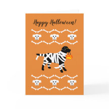 ハロウィーンブラックラブラドールミイラ