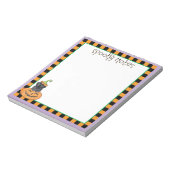 ハロウィーンブラックラボ ノートパッド (回転)