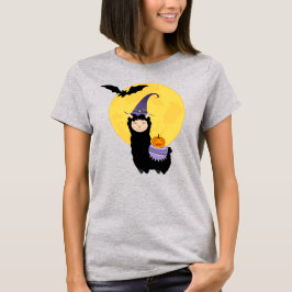 ハロウィーンブラックラマ Tシャツ