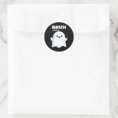 ハロウィーンブラ幽霊ブースカルパンプキンボーイズ子供M ラウンドシール (バッグ)