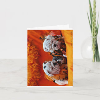 「ハロウィーンブルドッグ」 カード