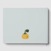 ハロウィーンブルー幽霊リトルブニーエイジ誕生日 ゲストブック (裏面)