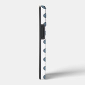 ハロウィーンブルー水玉模様アイ Case-Mate iPhoneケース (裏面 / 右)