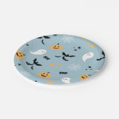 ハロウィーンブルー ペーパープレート (アングル)