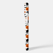 ハロウィーンブーこうもりキャットパンプキンアンドムーンスケッチ Case-Mate iPhoneケース (裏面 / 左)