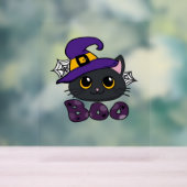 ハロウィーンブークラシックブクルーTシャツ アクリルサイン (ニュートラル)